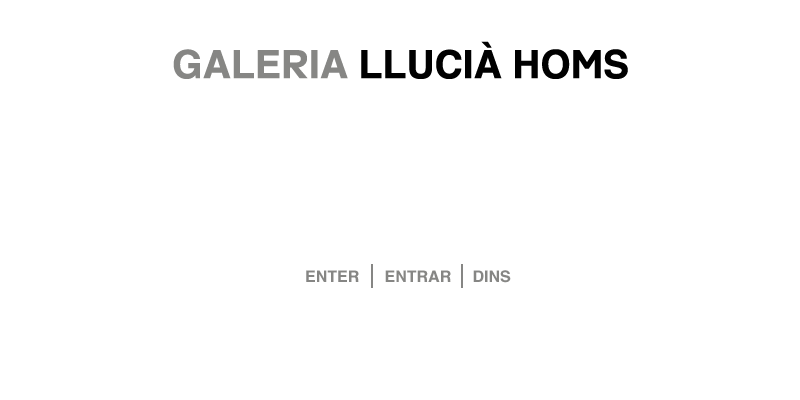 Galer&iacute;a Lluci&agrave; Homs - Barcelona